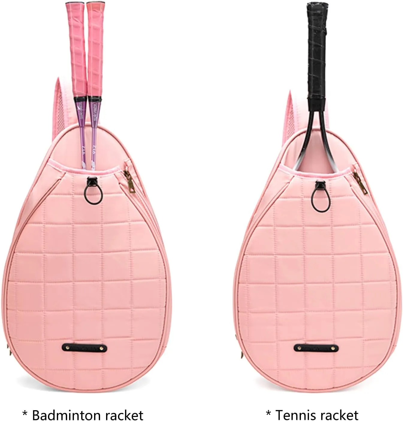 Tennis Racket Holder Shoulder Purse With Fashion Designs Chest Crossbody Bag Slings Bag For Outdoor Sports Enthusiasts