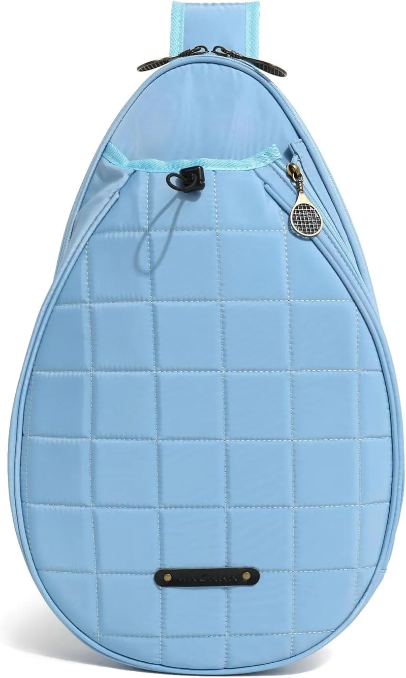 Tennis Racket Holder Shoulder Purse With Fashion Designs Chest Crossbody Bag Slings Bag For Outdoor Sports Enthusiasts