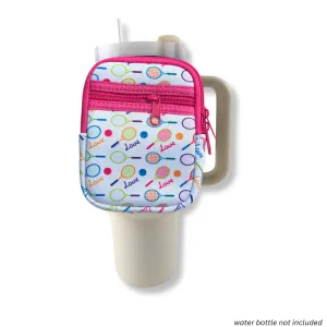 Tennis Water Bottle Pouch -Pink
