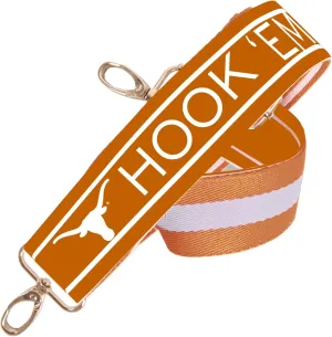 Texas Lomghorns Patterned 1.5" Purse Strap