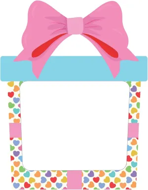 The Cookie Countess Inc Valentine's Day Cookie and Treat Bag (10), Reusable, Flexible Plastic Pouch with Zipper Closure, Pink, Polypropylene (PP), Zipper, 6.75 inches x 6.5 inches