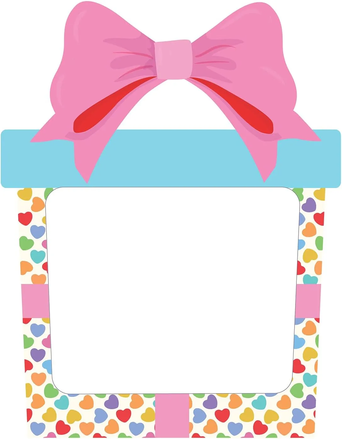 The Cookie Countess Inc Valentine's Day Cookie and Treat Bag (10), Reusable, Flexible Plastic Pouch with Zipper Closure, Pink, Polypropylene (PP), Zipper, 6.75 inches x 6.5 inches