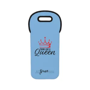Think Like a Queen Wine Tote Bag