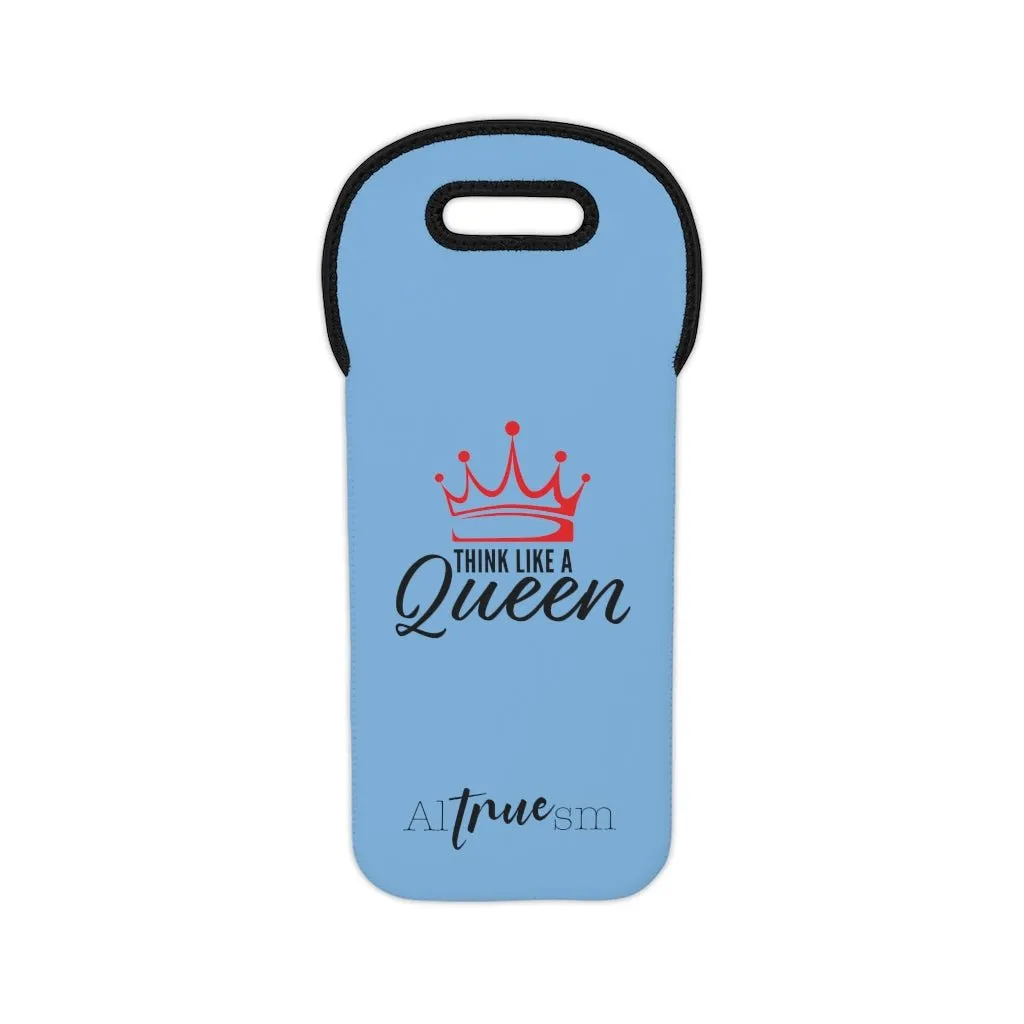 Think Like a Queen Wine Tote Bag