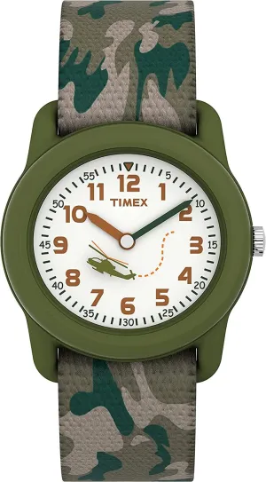Timex TIME Machines 29mm Elastic Fabric Kids Watch