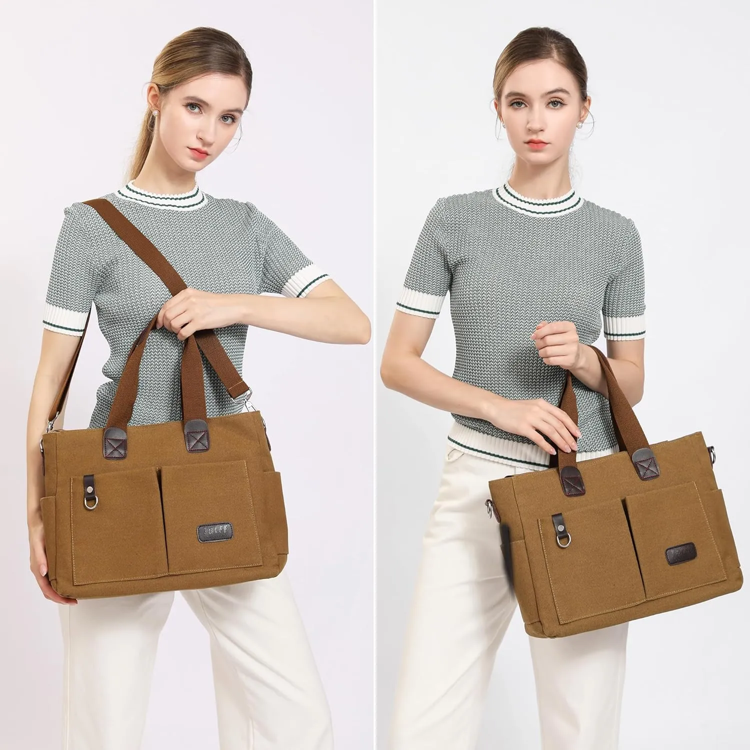 ToLFE Women Top Handle Satchel Handbags Tote Purse Shoulder Bag