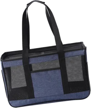 Toyvian Breathable Pet Travel Carrier Bag Cat and Dog Carrier for Portable Pet Pouch with Comfortable Air Circulation for Animals