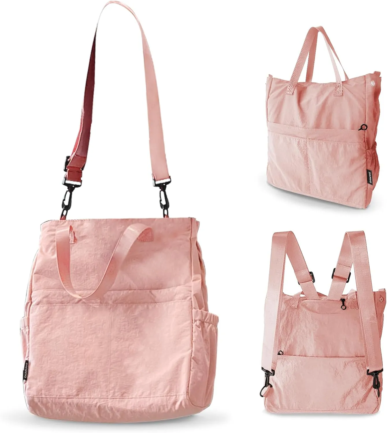 Travel Duffel Bag with Laptop Compartment, Gym Bag for Women Carry On Weekender Tote Overnight Backpack