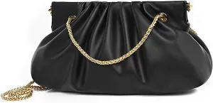 TRBSXRT Cloud Pouch Handbag for Women - Luxurious Shoulder Bag Cute Leather Crossbody Tote Bags