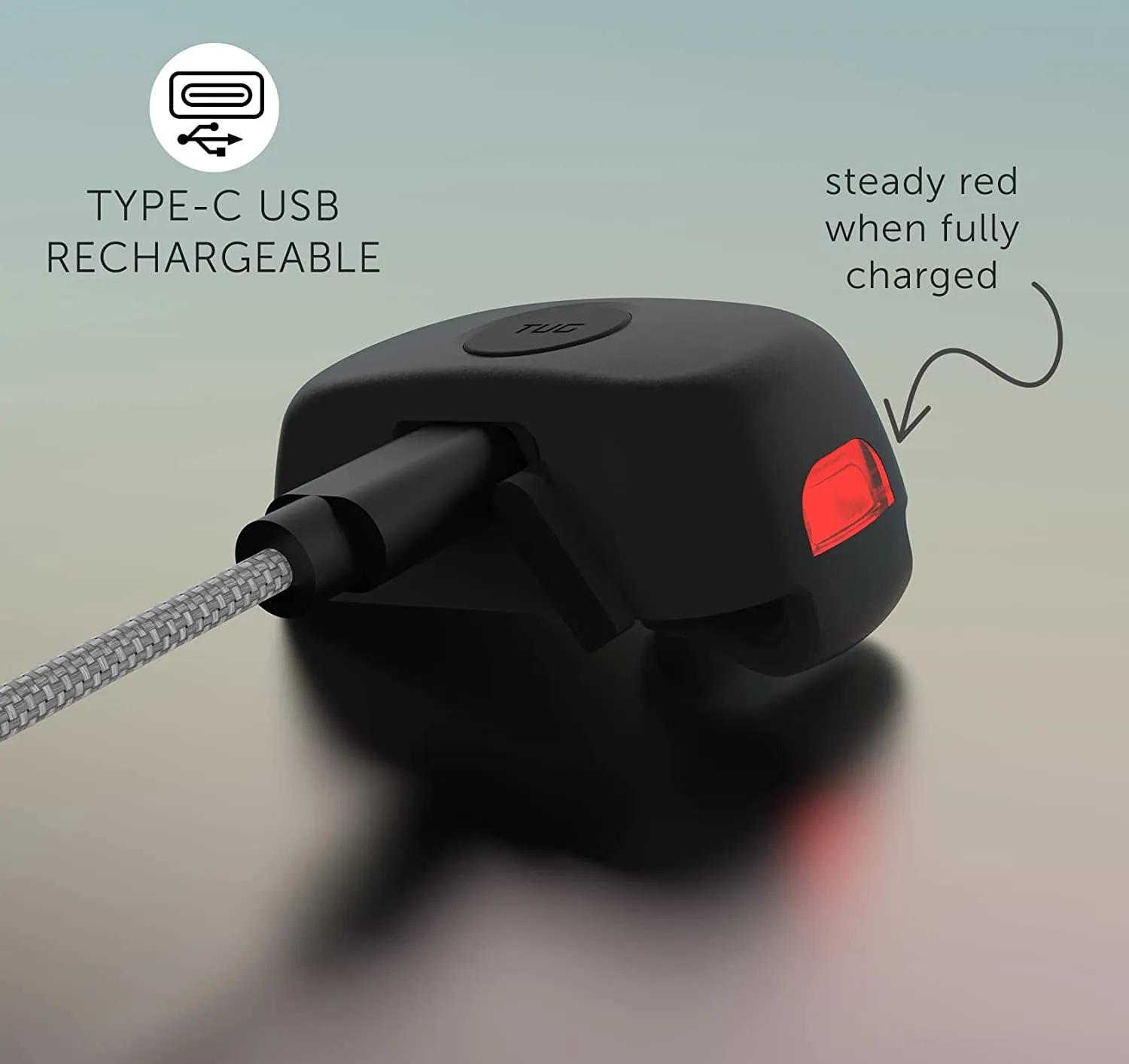 TUG Oval 360° Tangle-Free Retractable Dog Leash | Flashlight Included | Integrated Waste Bag Dispenser Pocket