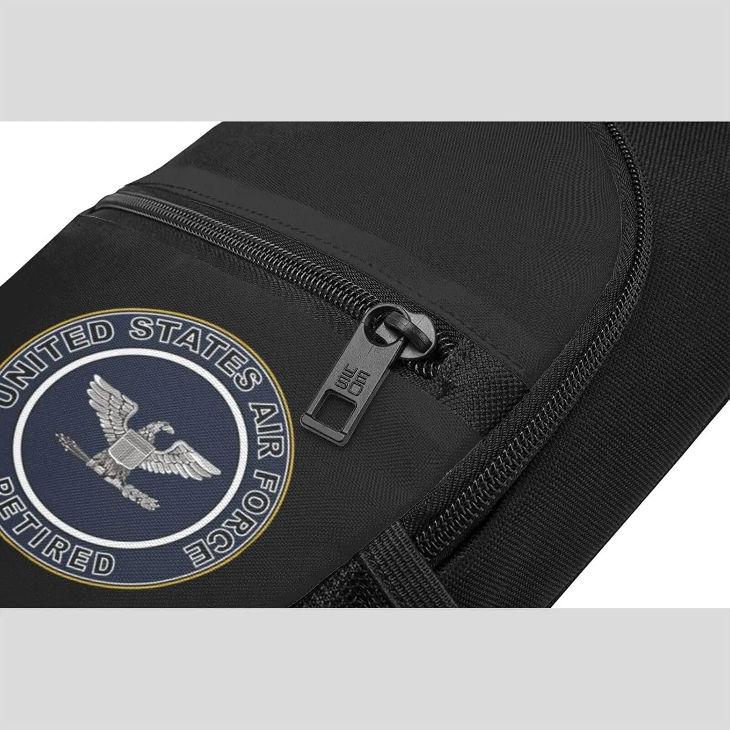 US Air Force Retired Colonel Sling Bag Crossbody Backpack Shoulder Casual Daypack Bags for Men