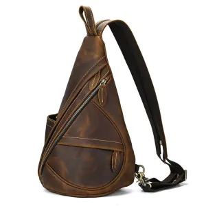 VacationGrabs Vintage Style Sling Bag for Men