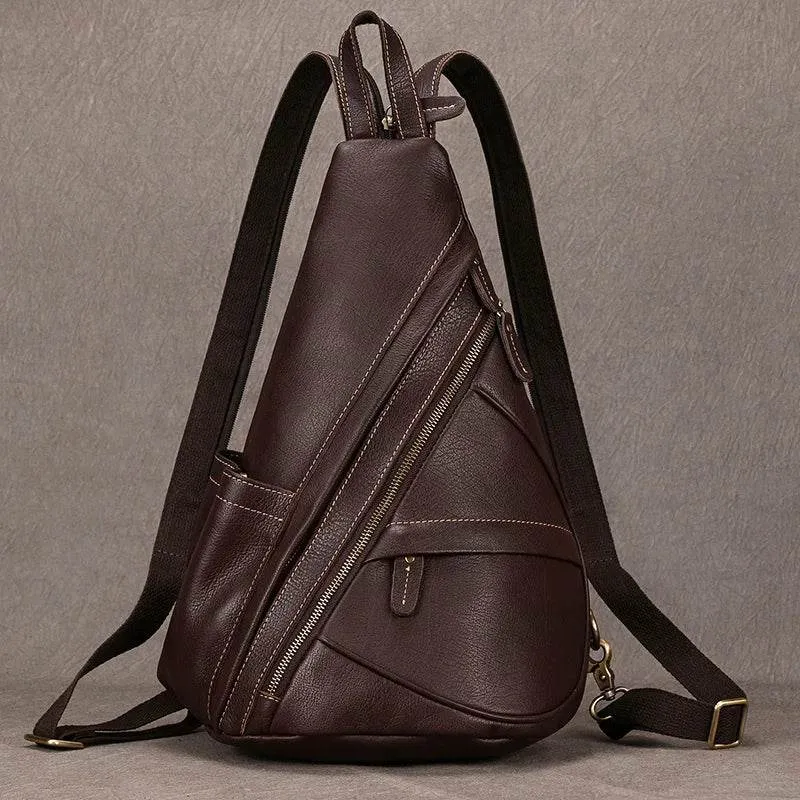 VacationGrabs Vintage Style Sling Bag for Men
