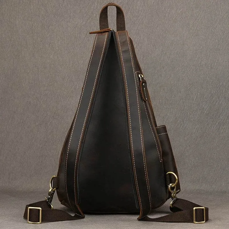VacationGrabs Vintage Style Sling Bag for Men