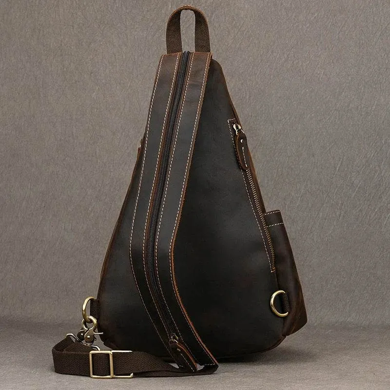 VacationGrabs Vintage Style Sling Bag for Men