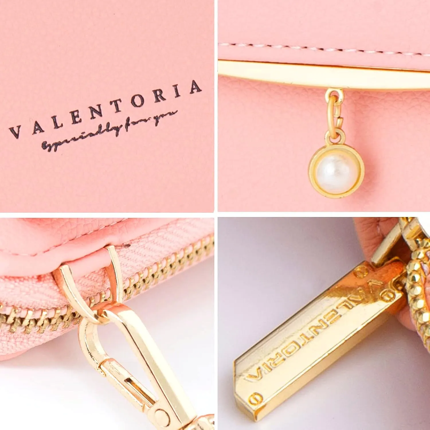Valentoria Small Crossbody Bag Cell Phone Purse Wallet Leather Card Clutch Handbag for Women