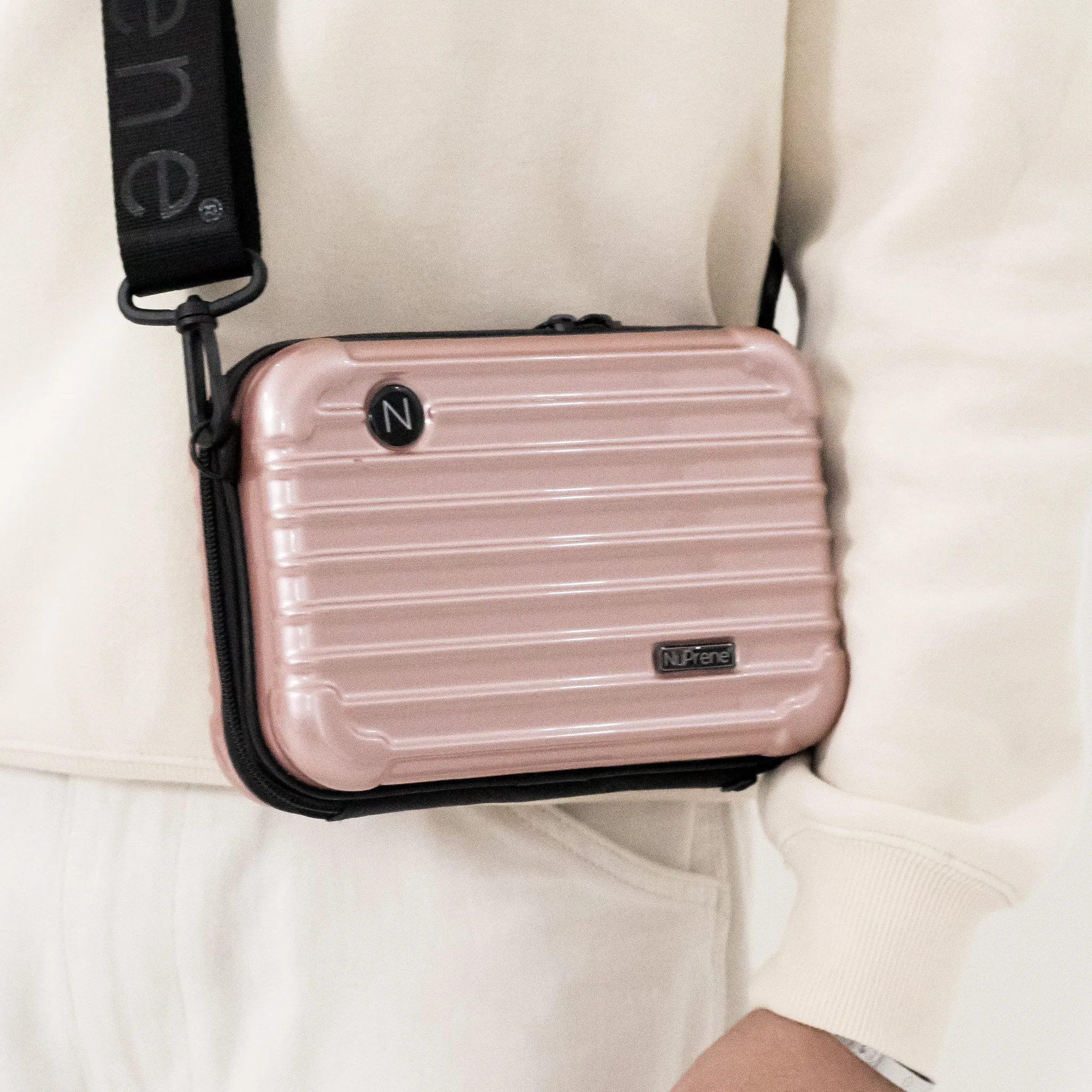 Van-Ya Rose Gold Mini Travel Bag