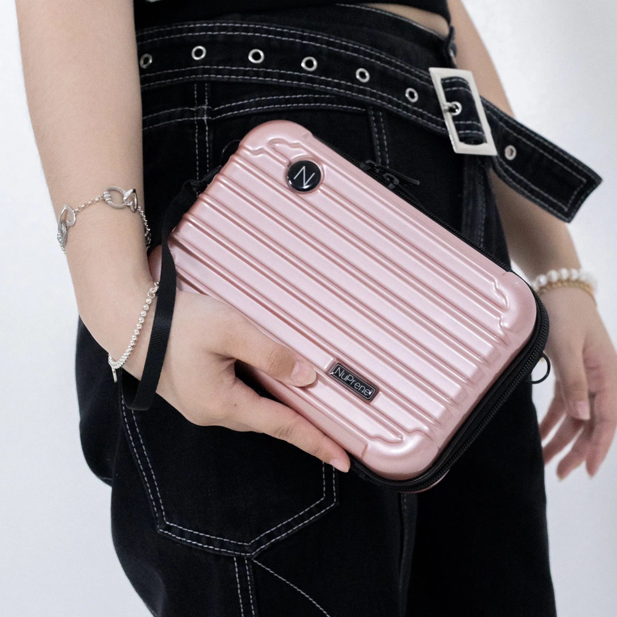 Van-Ya Rose Gold Mini Travel Bag