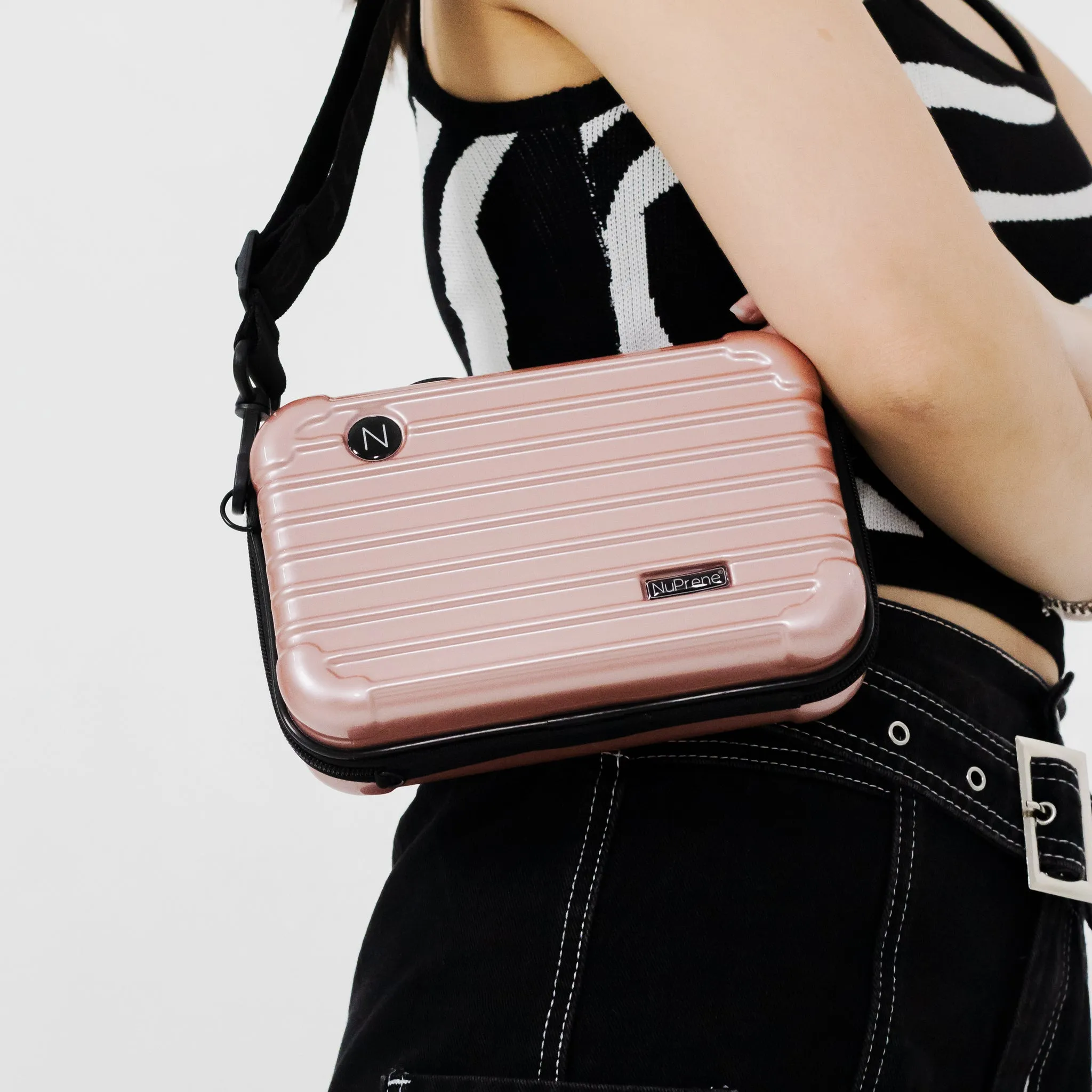 Van-Ya Rose Gold Mini Travel Bag