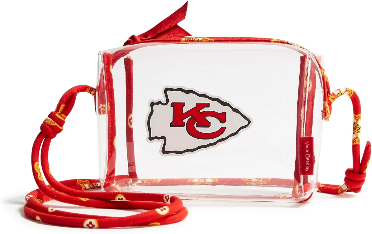 Vera Bradley Women's Clear NFL Crossbody Bag (Multiple Teams Available)
