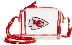 Vera Bradley Women's Clear NFL Crossbody Bag (Multiple Teams Available)