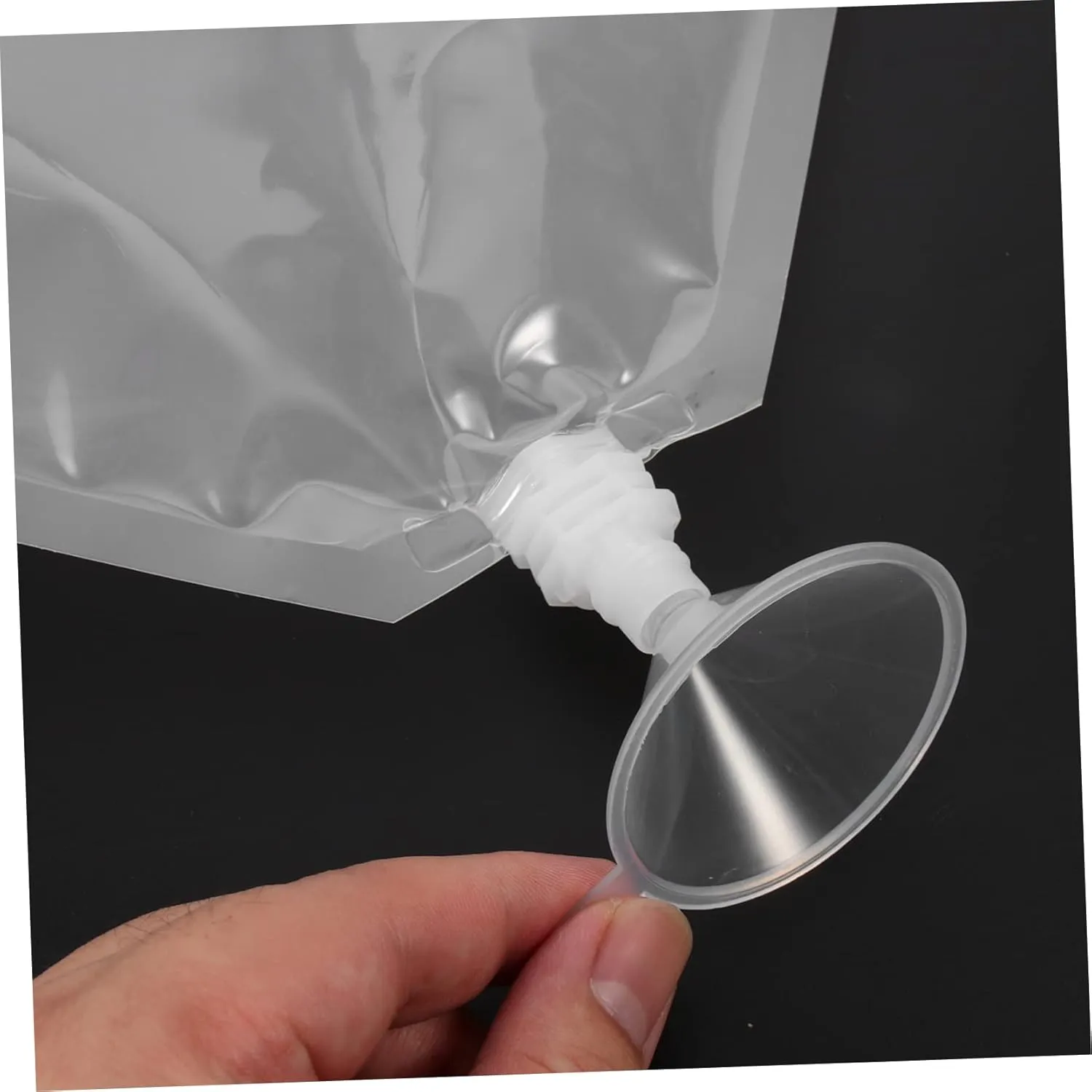 VOSAREA Reusable Liquid Packing Bags Juice Beer Storage Pouch Leakproof Edible Oil Bag Alcohol Holder Plastic Milk Holder Ideal for Travel