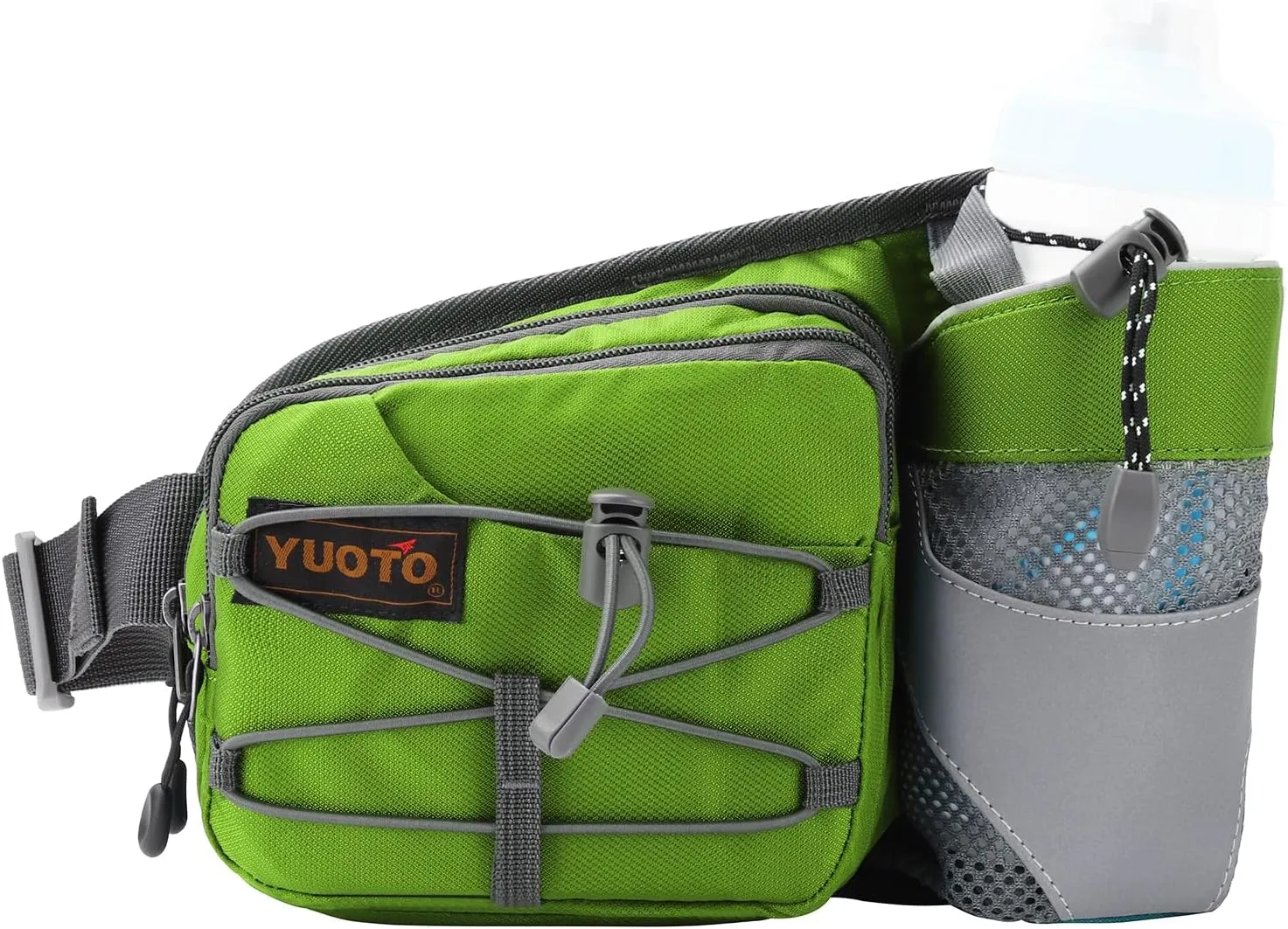 Waist Pack with Water Bottle Holder for Running Walking Hiking Fanny Pack Hydration Belt