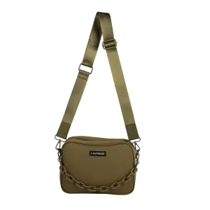 WANDERER NEOPRENE CROSS BODY - KHAKI