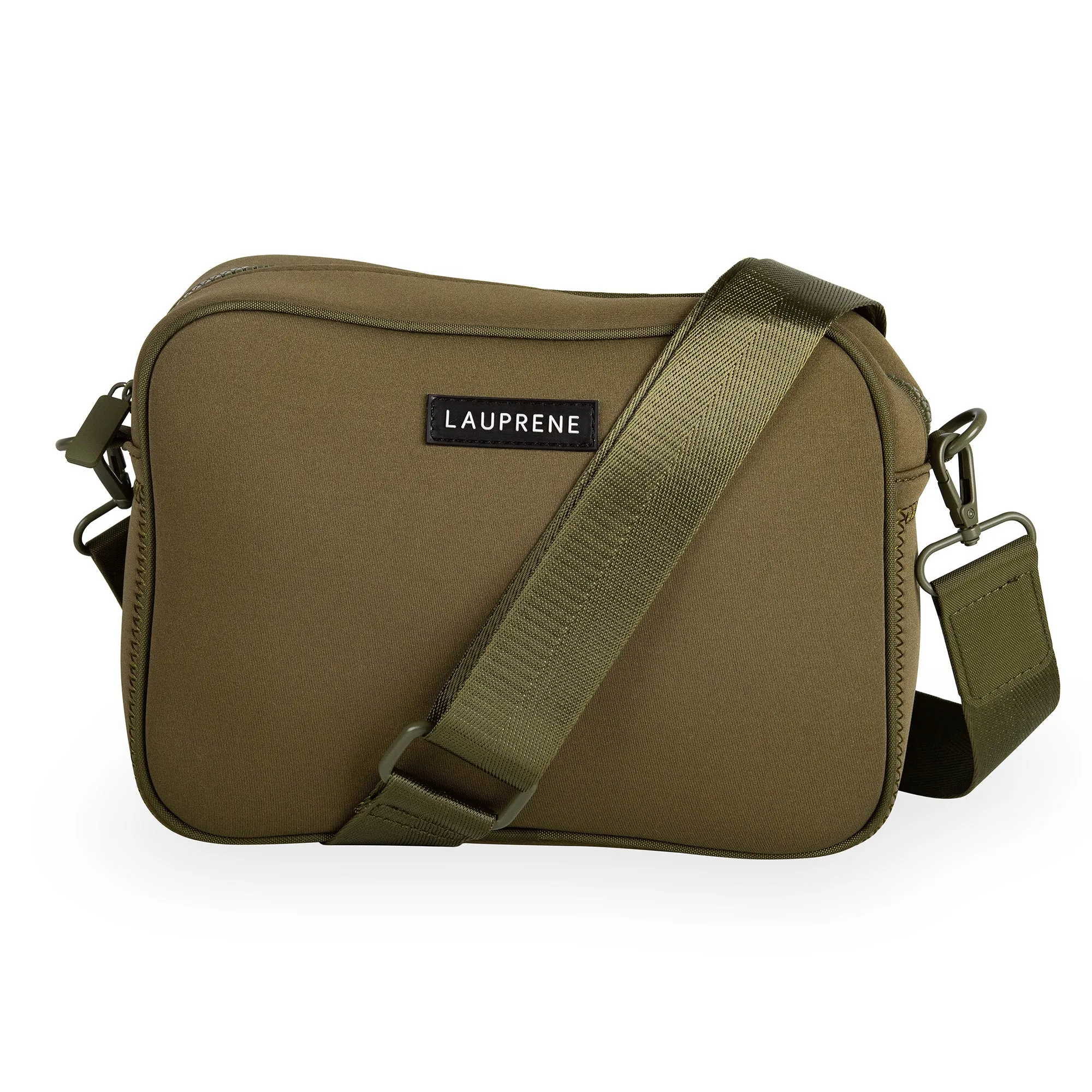 WANDERER NEOPRENE CROSS BODY - KHAKI