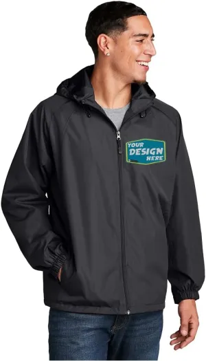 Water- Repellent Wind ShirtV- Neck - Custom Printing