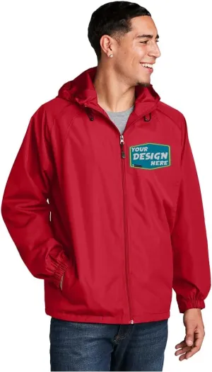 Water- Repellent Wind ShirtV- Neck - Custom Printing