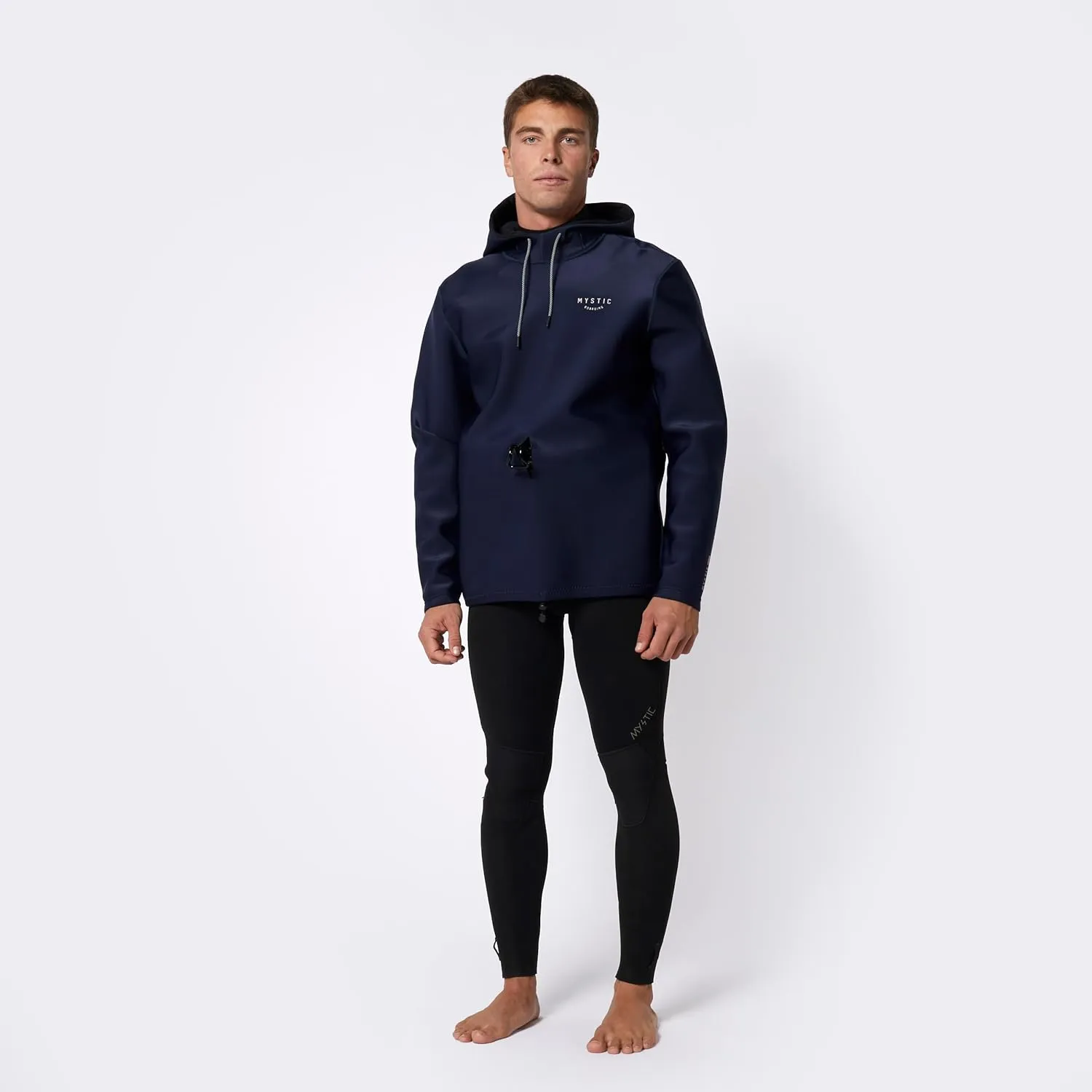 Watersports - Surf Kitesurf & Windsurfing Mens Haze 2mm Neoprene Wetsuit Hoodie - Navy