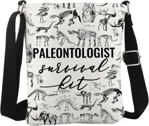 WCGXKO Paleontologist survival kit Crossbody Bag Paleontology Gift Future Paleontologist Cute Gifts