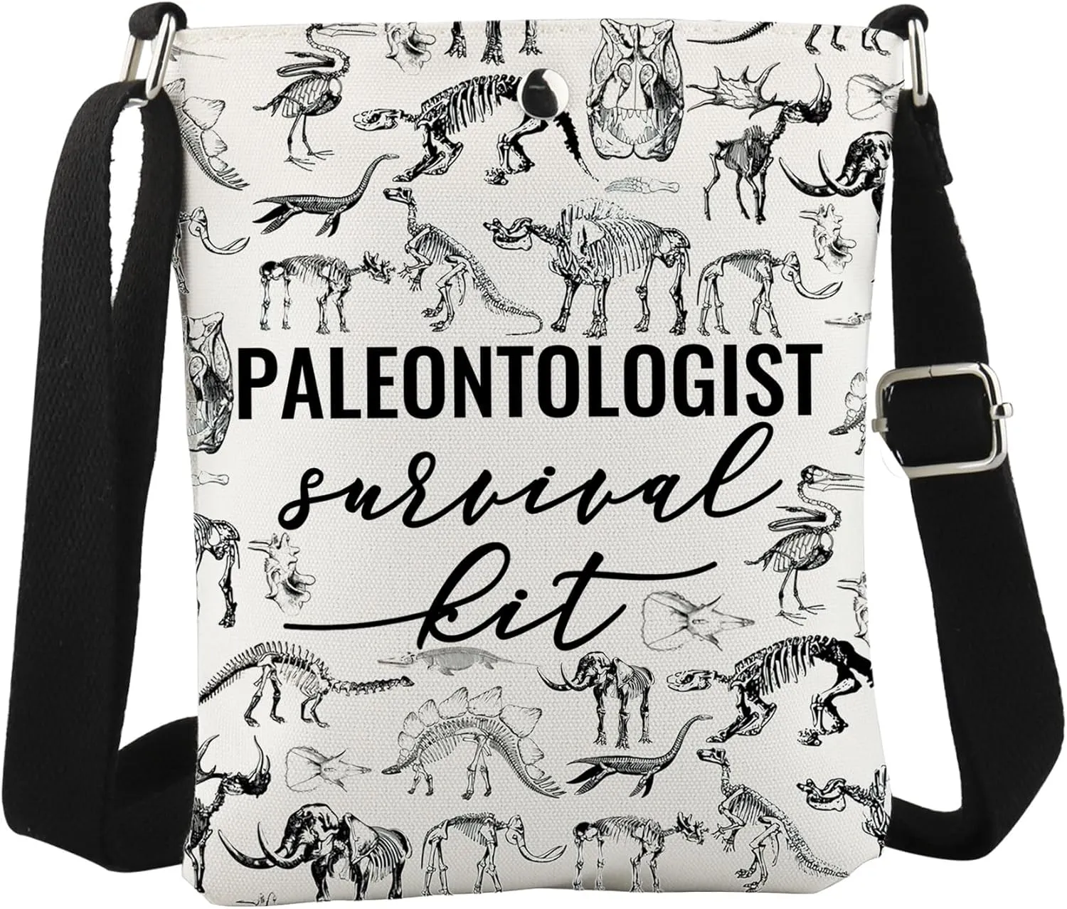 WCGXKO Paleontologist survival kit Crossbody Bag Paleontology Gift Future Paleontologist Cute Gifts