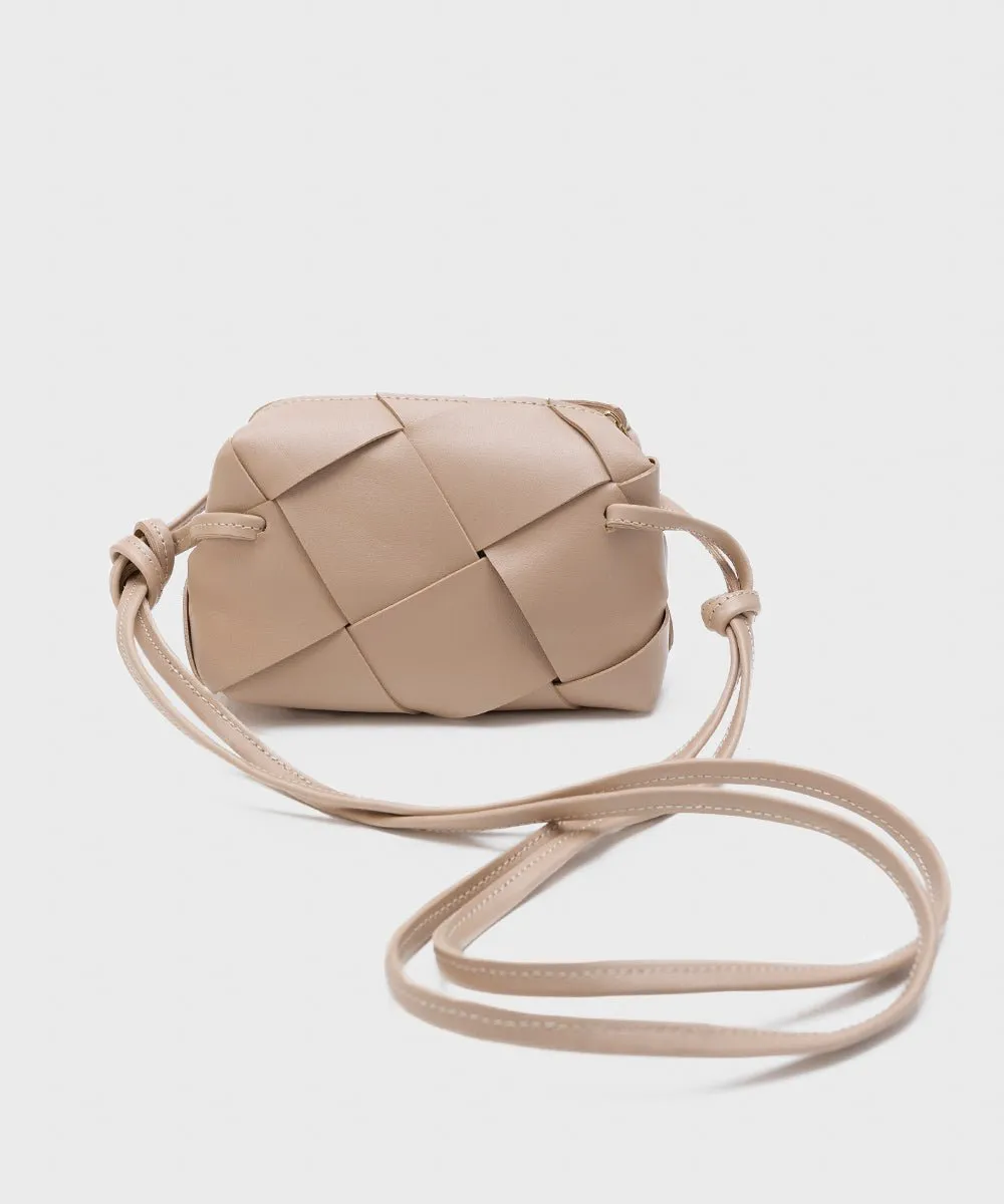 Weaved Crossbody Bag