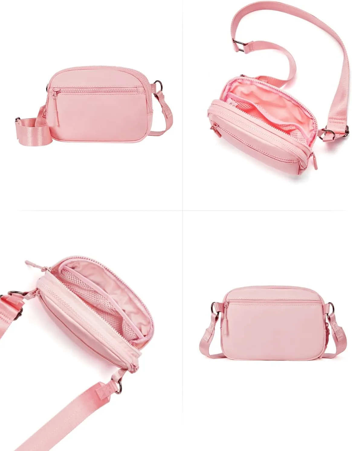 WESTBRONCO Small Crossbody Bags for Women Nylon with Adjustable Strap, Mini Crossbody Purse, Shoulder Bag Traveling Workout