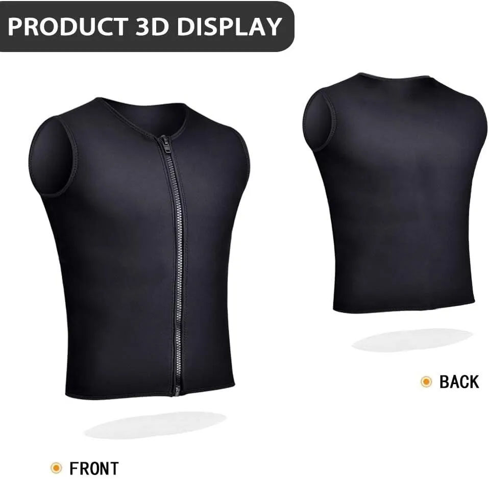 Wetsuits Top Jacket Women Men 2mm Neoprene Long Sleeve Shirt 3mm Front Zipper Vest Wet Suit Keep Warm for Adult Youth Kids Diving Surf Swim Water Sports