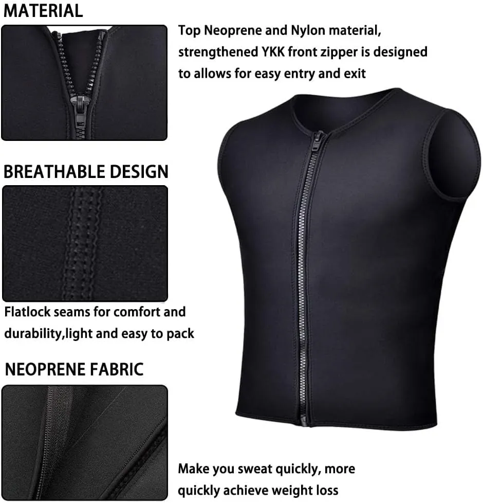 Wetsuits Top Jacket Women Men 2mm Neoprene Long Sleeve Shirt 3mm Front Zipper Vest Wet Suit Keep Warm for Adult Youth Kids Diving Surf Swim Water Sports