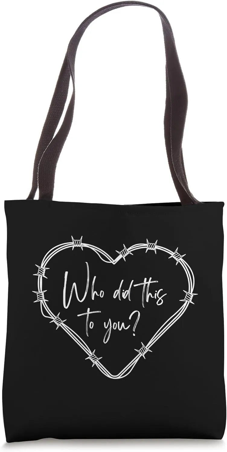 Who Did This To You? Spicy Dark Romance Book Lover Smut Era Tote Bag
