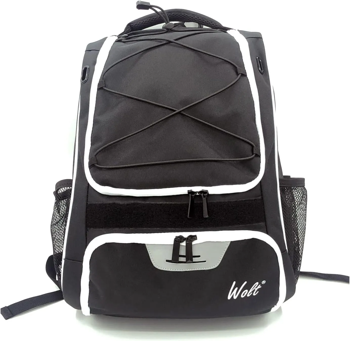 WOLT Youth Baseball Bag - Bat Backpack for Baseball, T-Ball & Softball Equipment & Gear, Bat & Glove Holder, Large Main Compartment for Helmet & accessories, Separate Shoes Compartment, Fence Hook