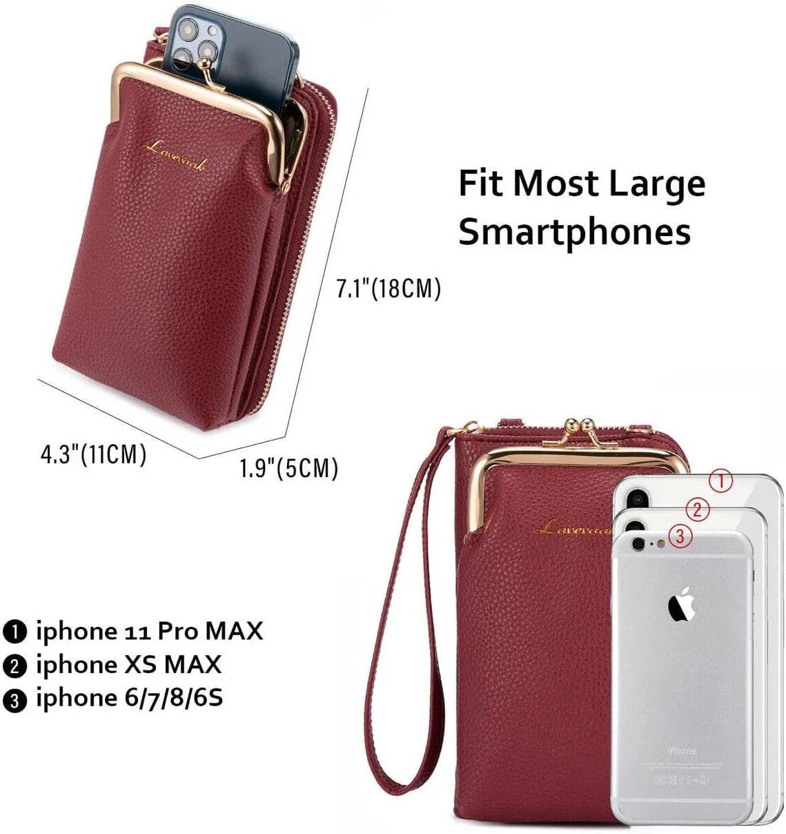 Women Crossbody Bag Shoulder | Cellphone Card holder | Ladies Wallet Purse