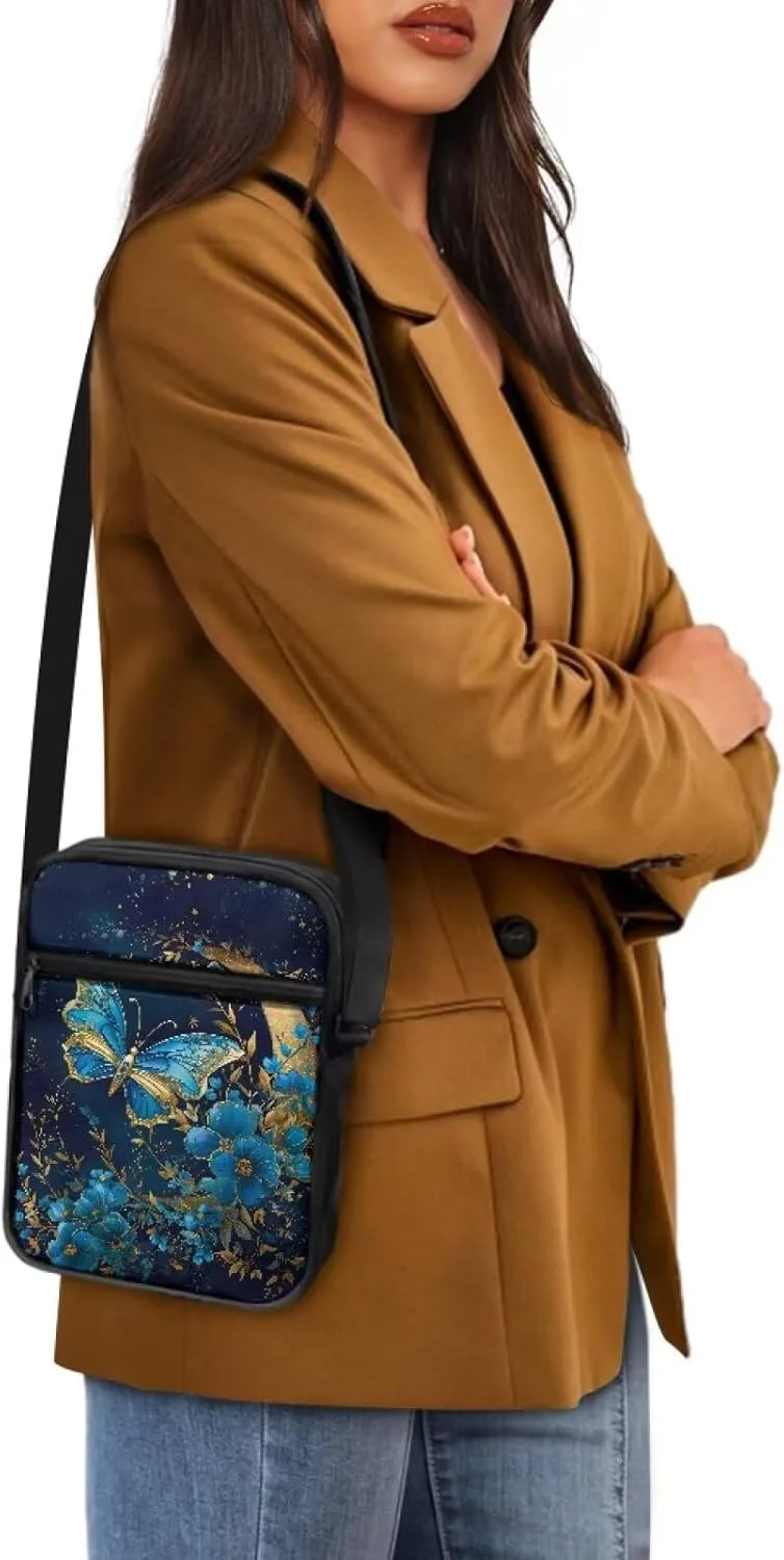 Women Small Crossbody Bag Cross Body Cell Phone Bag Purse Wallet Pouch Lightweight Sling Bag Shoulder Handbag