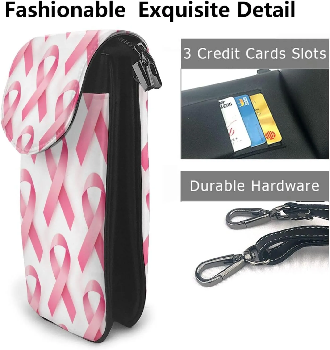 Women Small Crossbody Cell Phone Purse with Shoulder Strap for Travel Shopping