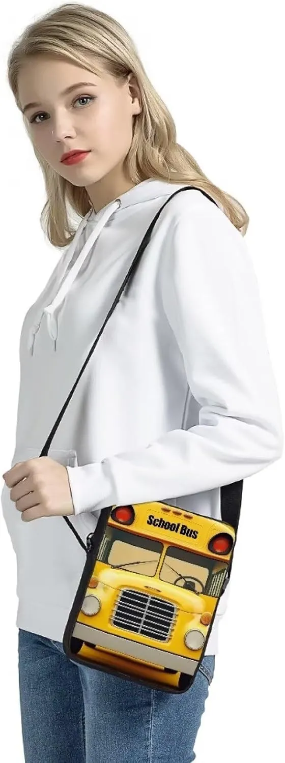 Women Teens Shoulder Crossbody Bag, Lightweight Zipper Messenger Bags for Travel School