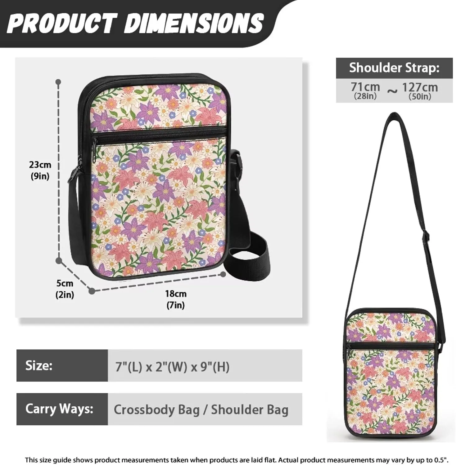 Womens Crossbody Bag Cell Phone Purse Wallet Small Shoulder Handbag for Workout Travel Gym