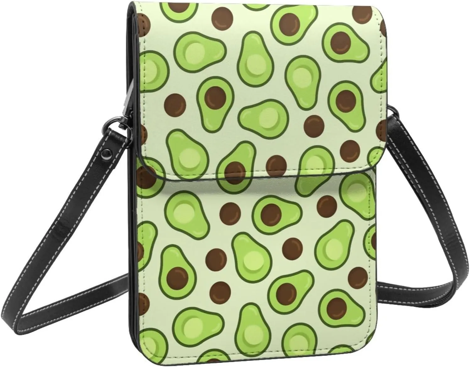 Womens Crossbody Bags Dandelion Pattern Phone Bag Wallet Purses Adjustable Strap