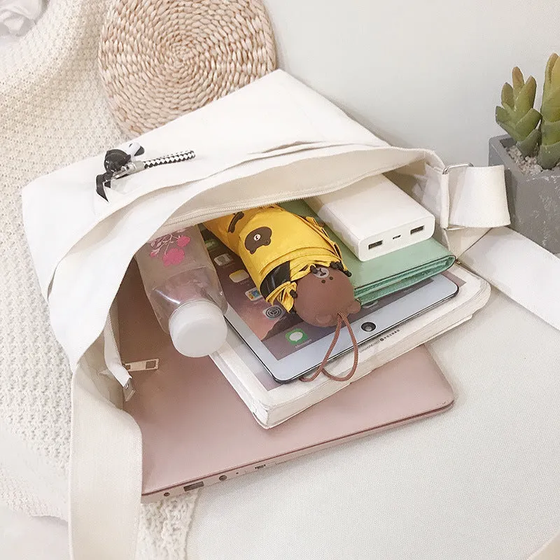 Women's Custom Korean Style Large Capacity Book Bags
