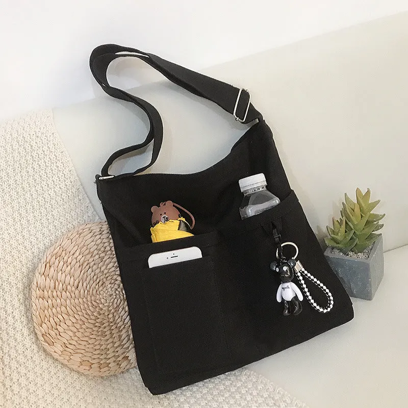Women's Custom Korean Style Large Capacity Book Bags