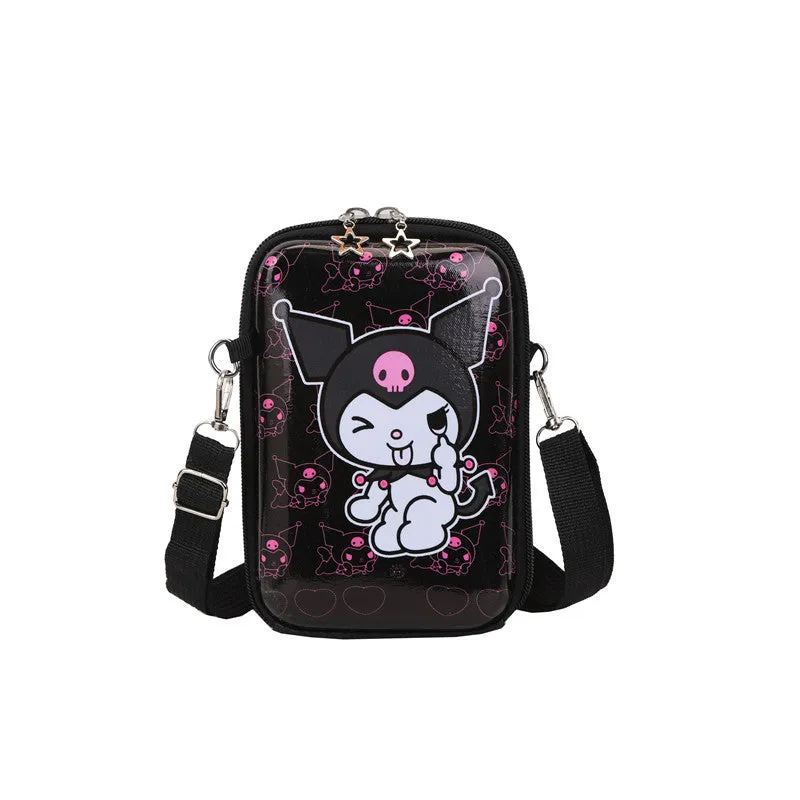 Women's Hardshell Fashion Pouch Street Trendy Mobile Crossbody Bags