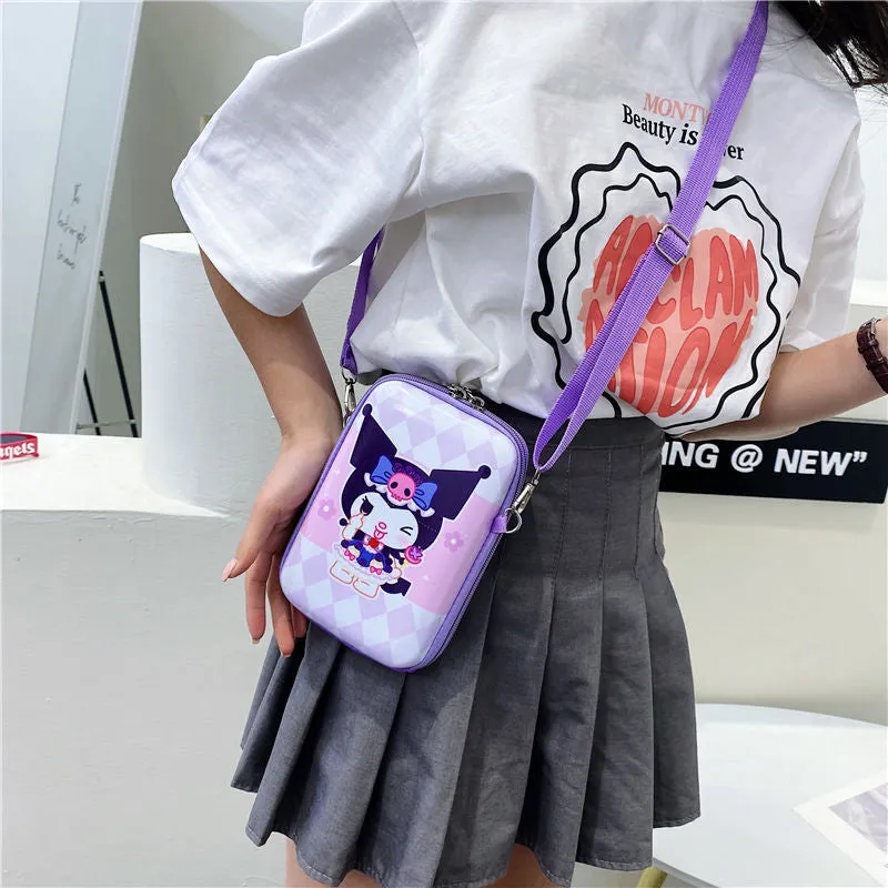 Women's Hardshell Fashion Pouch Street Trendy Mobile Crossbody Bags